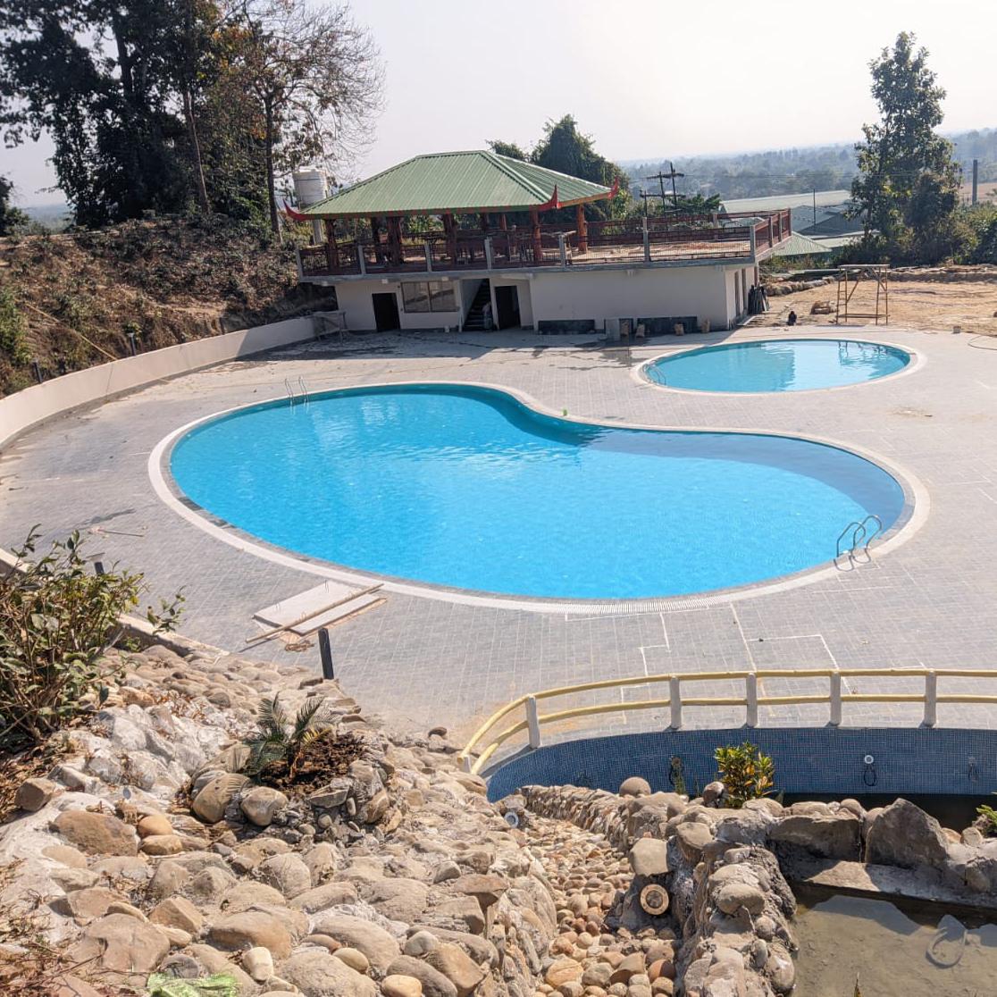Sonajuli Jungle Resort swimming pool