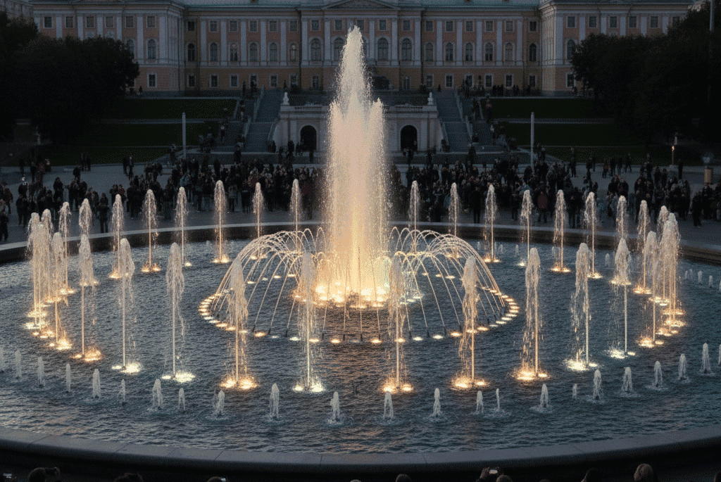 Synchronized Fountain