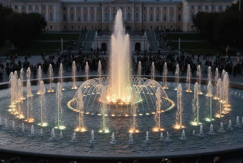 Synchronized Fountain